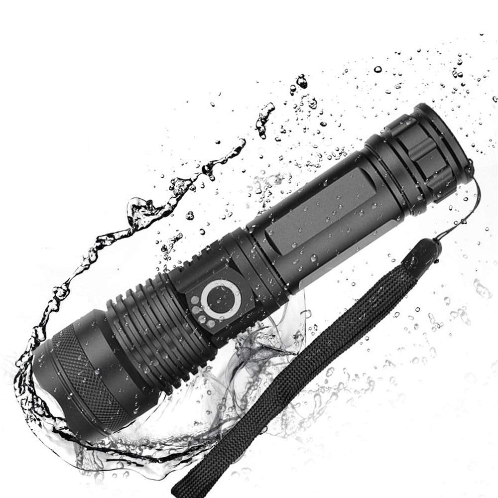 LINTERNA POTENTE RECARGABLE CON ZOOM